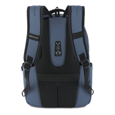 SWISSGEAR Laptop 18.5" Backpack - Blue: Polyester Solid Bookbag - image 4