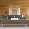 ALFI ABCO1023 7 Piece Solid Concrete Gray Matte Bathroom Accessory Set - 2 of 4