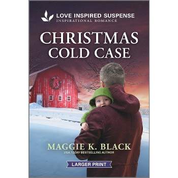Christmas Cold Case - (Unsolved Case Files) Large Print by  Maggie K Black (Paperback)
