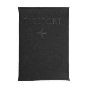 Unique Bargains Letter Airplane Pattern Passport Holder 1 Pc - 1 of 4