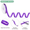 Unique Bargains Polyester Satin Shrink-resistant Wrinkle-free Fabric Ribbon 1 Pc - 2 of 4