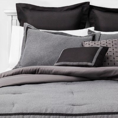 target grey comforter set