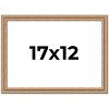 PosterPalooza | Deco Brown Picture Frame - UV Acrylic, Backing Board, Hanging Hardware Included - 2 of 4