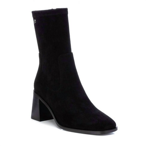 Women s Suede Dress Booties Xti Target