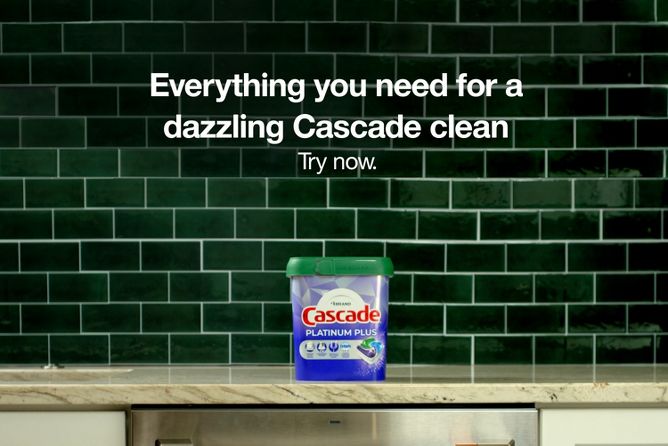 Everything you need for a dazzling Cascade clean
Try it now.
