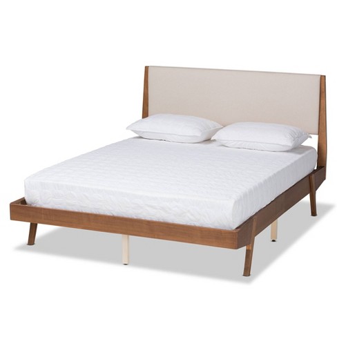 Senna Wood Platform Bed Baxton Studio Target