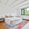 LunaLulinlk Cream Washable Rug 5x8 Area Rug (Cream, 5' x 8') - 2 of 4