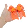 Unique Bargains Women's Halloween Bow Double-layer Duckbill Clip 1 Pc - 4 of 4