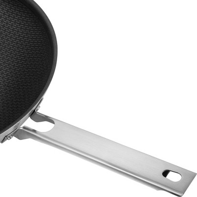 ZWILLING Joy Plus 12-inch Stainless Steel Nonstick Wok with Glass Lid