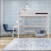 Plank+Beam Solid Wood Farmhouse High Loft Bed with Desk - 2 of 4