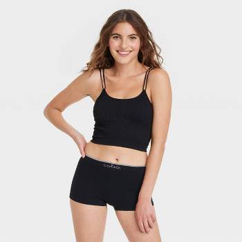 Women's Seamless Cheeky Underwear - Colsie™ Black Xl : Target