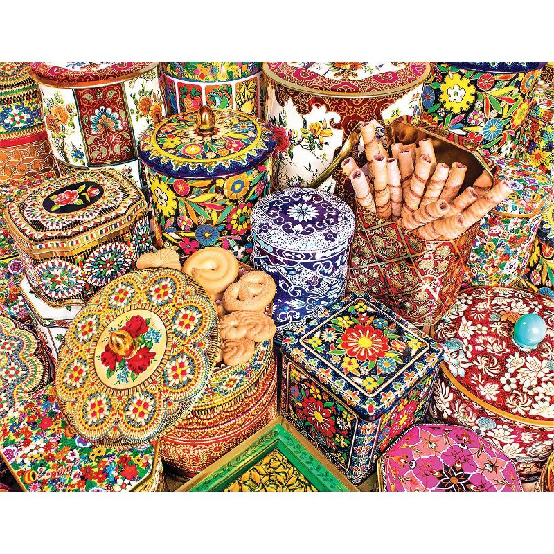 Springbok Cookie Tins Jigsaw Puzzle - 500pc, 3 of 6