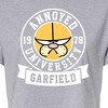 Women's - Garfield - Annoyed University Cropped Graphic T-Shirt - 2 of 4