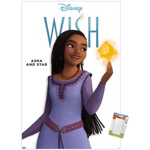 Trends International Disney Wish - Asha Feature Series Unframed Wall Poster Prints - 1 of 4