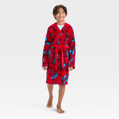 Boys' Spider-Man Robe - Red