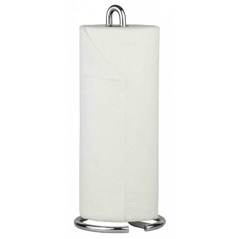 Home Basics Simplicity Collection Free-Standing Paper Towel Holder, Chrome, 1 of 6