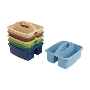 ECR4Kids 2-Compartment Storage Caddy, 6-Pack - 1 of 4