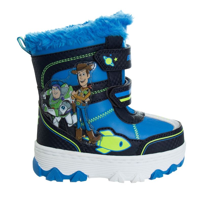 Disney Toy Story Boys Snow Boots - Kids Water Resistant Winter Boots (Toddler/Little Kid), 2 of 8
