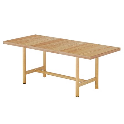 Tribesigns 62.99 Inches Rectangular Kitchen Dining Table