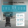 EUHOMY Commercial Dehumidifier - 160 Pints/Day for Large Spaces, Ideal for Basements, Warehouses, and Workshops - 3 of 4