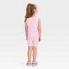 Grayson Mini Toddler Girls' Seamless Set - Pink - 2 of 4