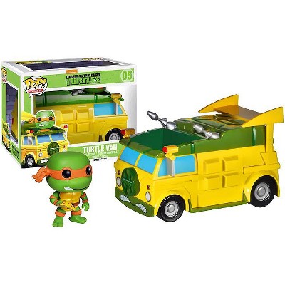 ninja turtle bus toy