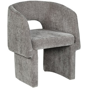 Meridian Furniture,Emmet Chenille Fabric Dining Chair / Accent Chair - 1 of 4