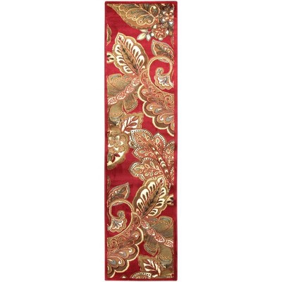 Mark & Day Gariel Woven Indoor Area Rugs Dark Red