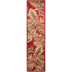Mark & Day Gariel Woven Indoor Area Rugs Dark Red - 1 of 4