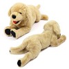 LotFancy Large Dog Stuffed Animals Plush, 27" Golden Retriever Plush Toys for Kids, Dog, Girls - 2 of 4