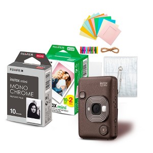Fujifilm INSTAX MINI LIPLAY C BRONZE VN EX D US Color/B+W Film and Accessories Kit - 1 of 4