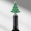 Unique Bargains Star-Topped Christmas Tree Bottle Stopper Zinc Alloy PTR 4.72"x1.73"x0.79" 1 Pc - 2 of 3