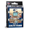 MasterPieces Officially Licensed NFL Indianapolis Colts Fan Deck Playing Cards - 54 Card Deck - 2 of 4