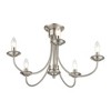 Livex Lighting Estate 5 - Light Semi-Flush Mount in  Brushed Nickel - 3 of 4