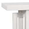 Contemporary Console Table With Industrial Style Concrete Wood Top Easy To Assemble Extra Long Entryway Table For Entryway Hallway Living Room Foyer - 3 of 4