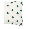 carol & frank 14" x 22" Jungle Dot Oblong Tufted Throw Pillow - 3 of 4