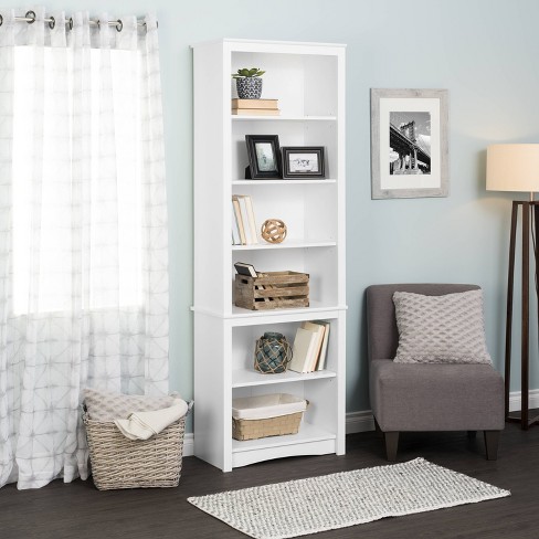 target bookshelf white