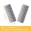 Itopfox Soft Car Seat Strap Covers for Babies - Shoulder Pads for All Car Seats, Strollers, Pushchairs in Gray - 4 of 4