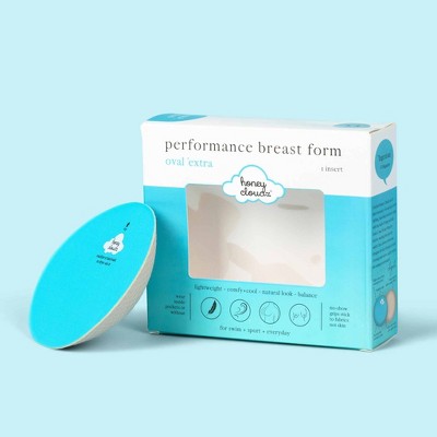 Honey Cloudz Oval Extra Breast Form