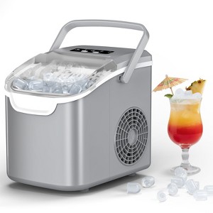 Kismile Ice Maker 26lb/Day Ice with 2 Sizes- Portable Bullet Ice Machine - 1 of 4