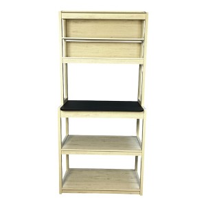 Vynxaria Multi-Tier Baker’s Rack Spacious Storage/Display, Sturdy Particle Board, Adjustable Shelves, Sleek Design, Easy Assembly - 1 of 4