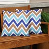 Sunnydaze Indoor/Outdoor Weather-Resistant Polyester Square Decorative Pillow Cover Only with Zipper Closures - 4 of 4