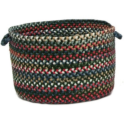 Colonial Mills Chestnut Knoll Utility Basket, 14 by 10-Inch, Thyme Green