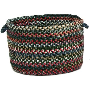 Colonial Mills Chestnut Knoll Utility Basket, 14 by 10-Inch, Thyme Green - 1 of 1
