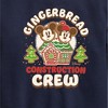 Boys' - Disney - Mickey and Minnie Gingerbread Construction Crew Christmas Graphic Long Sleeve Fleece Sweatshirt - 2 of 4