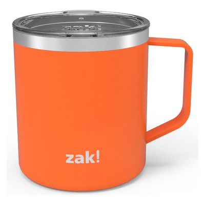 Zak Designs Zak! 13oz Double Wall Stainless Steel Explorer Mug - Dark Gray  1 ct