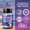 Antarctic Krill Oil 1000mg with Omega-3s EPA, DHA & Astaxanthin Premium Softgels - 60 Softgels By Nature's Nutrition - 4 of 4