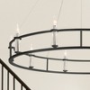 Kichler Lighting Rosalind 10 - Light Chandelier in  Black - 3 of 4