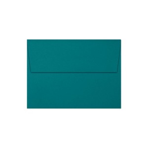 LUX A7 Invitation Envelopes (5 1/4 x 7 1/4) 50/Box Teal (EX4880-25-50) - 1 of 4
