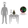 18" Battery Operated Fiber Optic Ice Christmas Tree - National Tree Company - 4 of 4